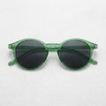 Frame: Transparent Green Lens: Dark Green