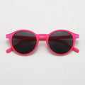 Frame: Bright Pink Lens: Dark Grey / Black
