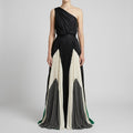 Monochrome Wave Elegance