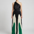 Emerald Monochrome Elegance