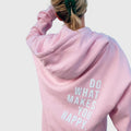 Light Pink - White Print