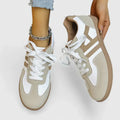 Khaki & White