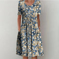 Floral Light Blue