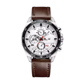 Brown- Silver
