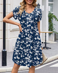 Navy Floral