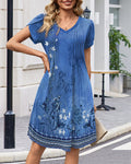 Blue Floral