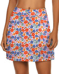 Red Blue Floral