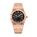 Rose gold/black