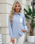Blue-White Striped