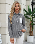 Gray-White Striped