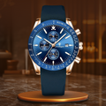 Gold Blue (Silicone Strap)