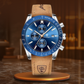 Silver Blue (Leather Strap)