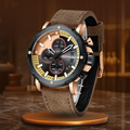 Brown Rose Gold Black