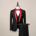 Black with Red
