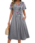 Grey Floral