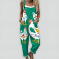 Green with chickens
