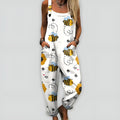White with bees