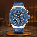 Rose Gold Blue
