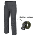 Gray + Belt