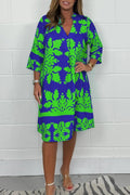 Green and Navy Blue