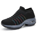 Black (Colored Stripes)